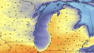 Michigan Weather Forecast  - Tuesday, April 16, 2024