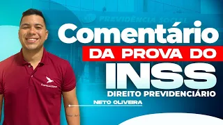 INSS - Comentário da Prova