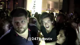 Harry Styles leaving his hotel very Late in NYC (06-30-13)