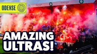 ULTRAS PYRO SHOW in ODENSE! | OB (a) | Football Weekender Ep. 27