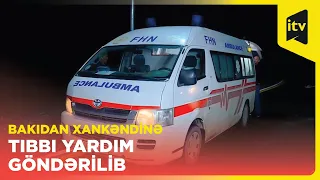 FHN qüvvələri yardım üçün Xankəndi şəhərinə göndərildi