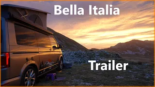 🚕🏕 Bella Italia - Rundreise 19 Tage / 3000 km - Der Trailer zur Serie