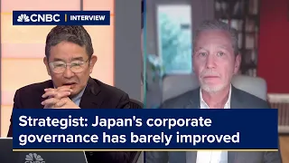 I don't see the science of the argument that Japan's corporate governance has improved: Strategist