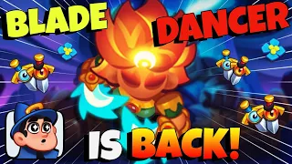 Blade Dancer is Back At The Top! - *INSANE* Blade Dancer Gameplay - Rush Royale