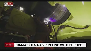 Russia cuts gas supply to Europe citing pipeline maintenance