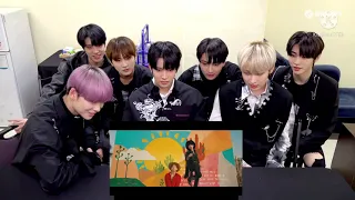 ENHYPEN reaction to BTS 'Permission to dance' MV