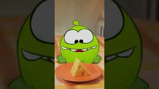 Om Nom and cheese