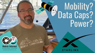 Starlink Beta Answers: Mobility for RVs & Boats? Geo Lock? Data Caps? Lasers? Power Consumption