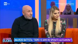 Maurizio Battista e Alessandra Moretti: 10 anni di amore - La volta buona 08/11/2023