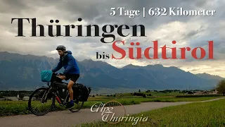 In 5 Tagen mit dem Fahrrad von Thüringen über die Alpen | Radreise EP1