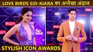 Love Birds Sidharth Malhotra - Kiara Advani's Stylish Appearance At Stylish Icon Awards 2022