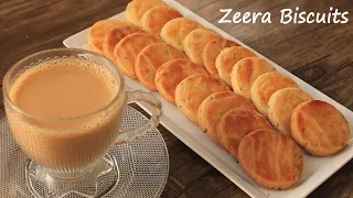Zeera Biscuits without Oven by Chef Hafsa | Best Zeera Biscuits Recipe