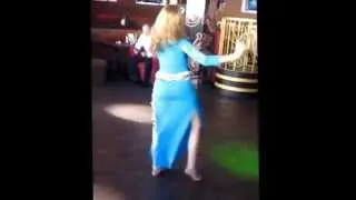 Anna Yudina belly dance party" Red and white " 2014 Kiev Ukraine