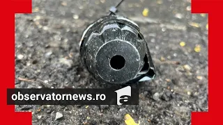 Grenadă găsită atârnată de clanţa porţii Andreei Tonciu. Sora vedetei a crezut că este o glumă