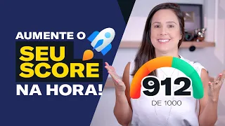 NOVIDADE! Como aumentar o seu SCORE de crédito NA HORA com o score turbo.