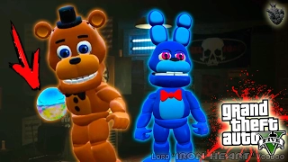 ГТА 5 МОДЫ! КАК АНИМАТРОНИКИ ИГРАЮТ В БОУЛИНГ FIVE NIGHTS AT FREDDY'S! ОБЗОР МОДА GTA V! GTA 5 MODS