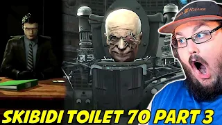 NEW SKIBIDI TOILET - RIP PLUNGERMAN & DARK SPEAKER!!! skibidi toilet 70 (part 3) REACTION!!!