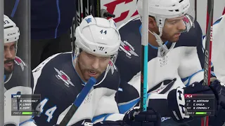 NHL 20 Season mode: Winnipeg Jets vs Florida Panthers - (Xbox One HD) [1080p60FPS]