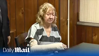 Drunk driver appears in court with a cast after killing two kids