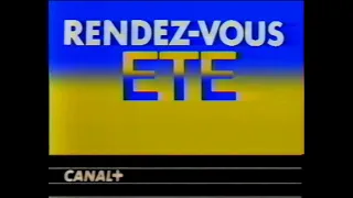 CANAL+ Bande-annonce des programmes en clair à l'été 89