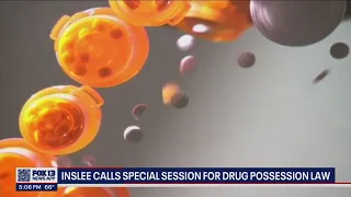 Gov. Inslee announces special legislative session for drug possession law | FOX 13 Seattle