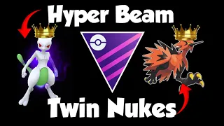 THE 1 SHOT KINGS Legacy Hyper Beam Shadow Mewtwo & Galarian Zapdos NUKE EVERYTHING in Master League