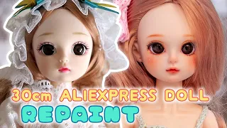 BJD hobby on a budget: Transforming a 30cm doll from Aliexpress