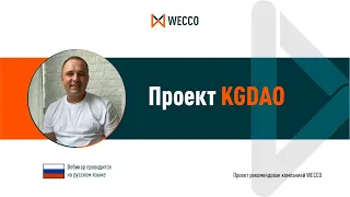 Проект KGDAO. Никита Матвеев, 16 08 2022