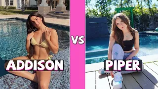 Addison Rae Vs Piper Rockelle TikTok Dance Battle