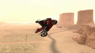 GTA San Andreas - Bike Somersault Showcase (NRG-500 Backflip Mod)