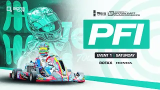 Event 1 LIVE | Saturday | Wera Tools British Kart Championships