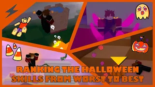 Ranking The Halloween Skills from Worst to Best | Super Bomb Survival