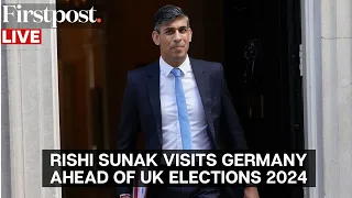 LIVE: UK PM Rishi Sunak Arrives in Germany; Meets with German Soldiers at the Barracks