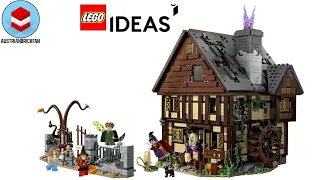 LEGO Ideas 21341 Disney Hocus Pocus: The Sanderson Sisters' Cottage Speed Build Review