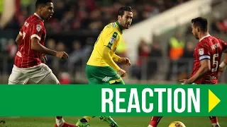 Bristol City 0-1 Norwich City: Mario Vrancic Reaction