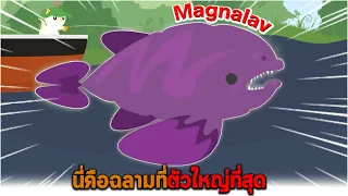 นี่คือฉลามที่ตัวใหญ่ที่สุด Magnalav Cat Goes Fishing