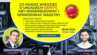 Co musisz wiedzieć o układach safety, aby modernizować i serwisować maszyny?