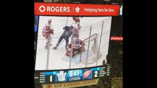 Toronto Maple Leafs vs Detroit Red Wings - Leafs goals - March 24, 2018