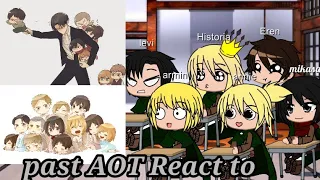 past AOT React to ( Levi Ackerman as a Dad)