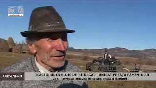 TRACTORUL CU BUJIE DE PUTREGAI - Unicat pe fața Pământului