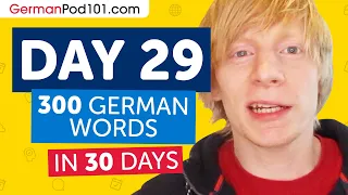 Day 29: 290/300 | Learn 300 German Words in 30 Days Challenge