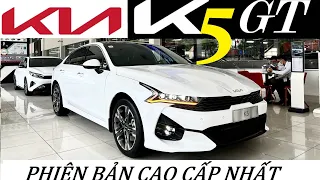 KIA K5 GT LINE - MÀU TRẮNG - NỘI THẤT ĐỎ - GIÁ XE 1.029 Triệu