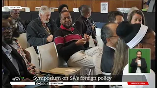 SA's foreign policy symposium I The role South Africa has played in the Middle East