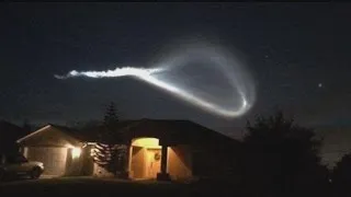 Atlas V rocket launch lights up Southwest Florida sky