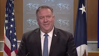 LIVE: Secretary of State Mike Pompeo delivers remarks
