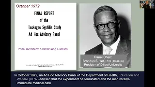 Fiftieth Anniversary of Uncovering the Tuskegee Syphilis Study: The Story and Timeless Lessons