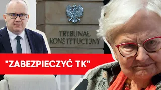 "Zabezpieczyć TK". Pakiet ustaw Bodnara. Prof. Łętowska: To nie są rozwiązania dane raz na zawsze