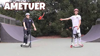 AMETUER VS PRO GAME OF SCOOT!