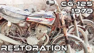 RESTORATION  Honda CG-125 1979s Model