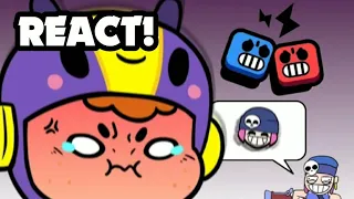 BRAWL STARS ANIMATION REACTION The reason why I had no choice but to play duels but....